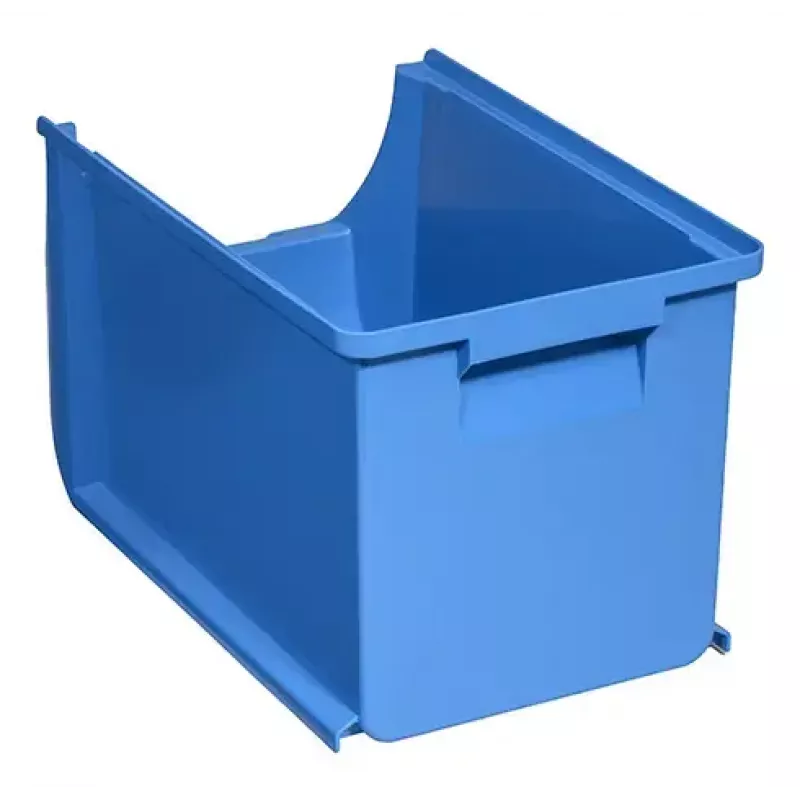 Kleinteilebox Allit 456280 Polypropylen Blau 205x355x200 mm