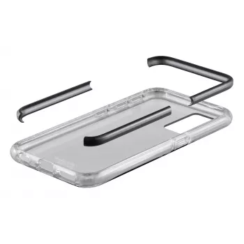 Cellularline Tetra Force Shock-Twist - Galaxy A41, Cover, Samsung, Galaxy A41, 15,5 cm (6,1 Zoll), Schwarz, Transparent