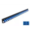 Splice-Box-Frontplatte DeLOCK 43357 24 Port LC Duplex blau