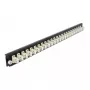 Spleißbox-Frontplatte DeLOCK 19 Zoll 43359 24 Port LC Duplex beige