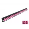 Spleißbox-Frontplatte DeLOCK 19 Zoll 24 Ports LC Duplex violett