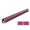 Splice Box Frontblende DeLOCK 19 Zoll 24 Port SC Duplex violett