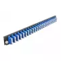 Spleißbox-Frontplatte DeLOCK 19 Zoll 24 Port LC Quad blau