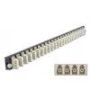 Splice Box Frontplatte DeLOCK 19 Zoll 24 Port LC Quad beige
