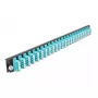 Spleißbox-Frontblende DeLOCK 19 Zoll 24 Port LC Quad aqua