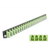 Spleißbox-Frontplatte DeLOCK 19 Zoll 24-Port LC Quad limettengrün