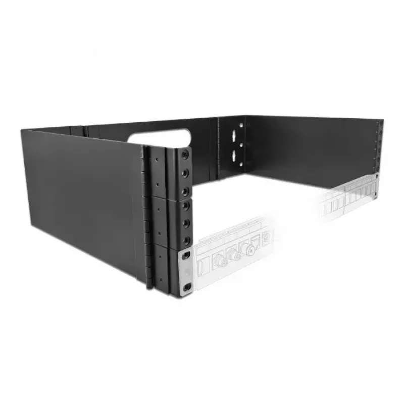Rackbasis DeLOCK 19 Zoll Wandmontagerack 3U klappbar schwarz