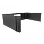 Rackbasis DeLOCK 19 Zoll Wandmontagerack 3U klappbar schwarz