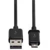 Hama 00200904 USB-Kabel USB 2.0 0,9 m USB A Micro-USB B Schwarz