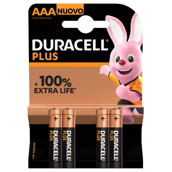 Duracell Plus 100 Einwegbatterie AAA Alkaline