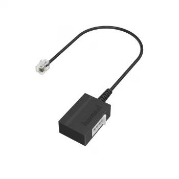 Hama 00201130 Kabel-Gender-Adapter TAE-F RJ11 Schwarz