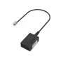Hama 00201130 Kabel-Gender-Adapter TAE-F RJ11 Schwarz