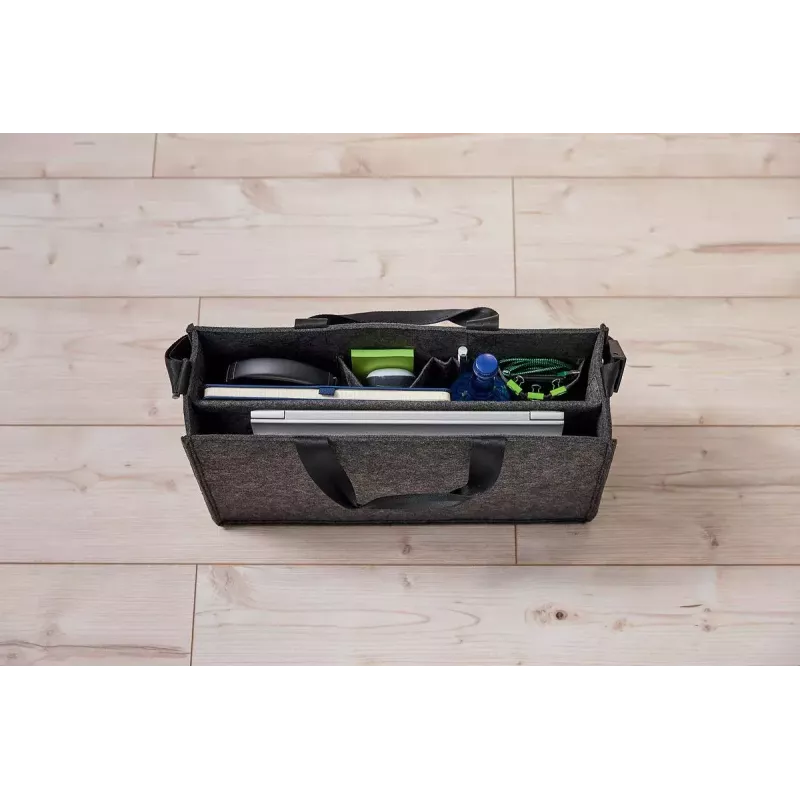Umhängetasche Sigel BA411 Filz Grau Unisex Groß