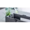 Umhängetasche Sigel BA411 Filz Grau Unisex Groß