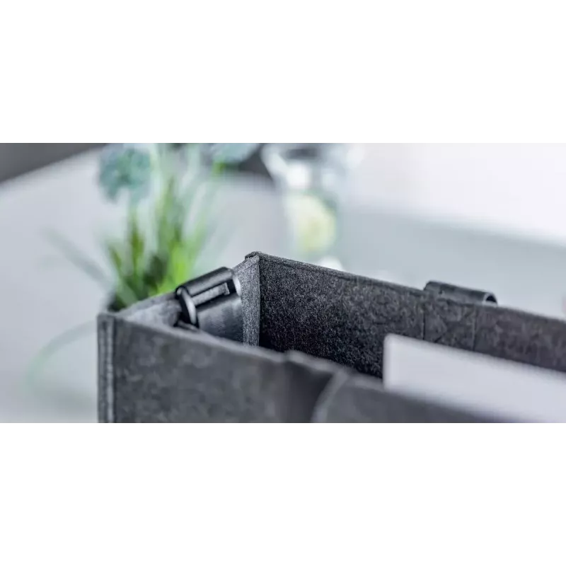 Umhängetasche Sigel BA411 Filz Grau Unisex Groß