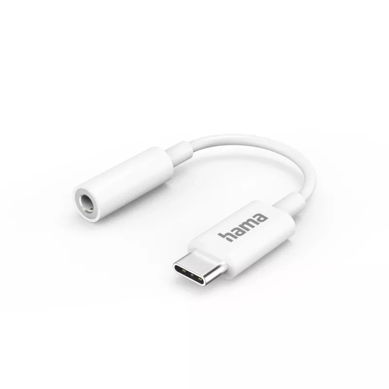 Hama 00201524 Audiokabel USB C 3,5 mm Weiß