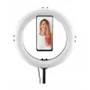 Passive Halterung Hama Puck 00004655 Mobiltelefon Smartphone Schwarz Metallic