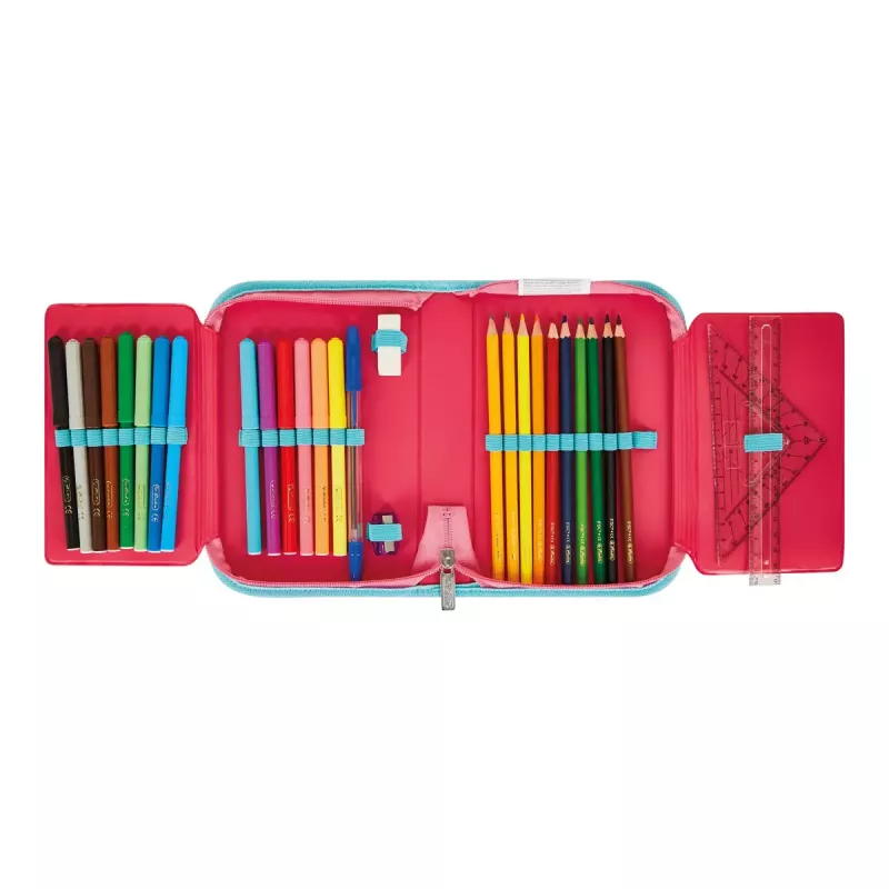Herlitz Ballet Love 31 pcs Blau Rosa Polyester 205x38x140 mm