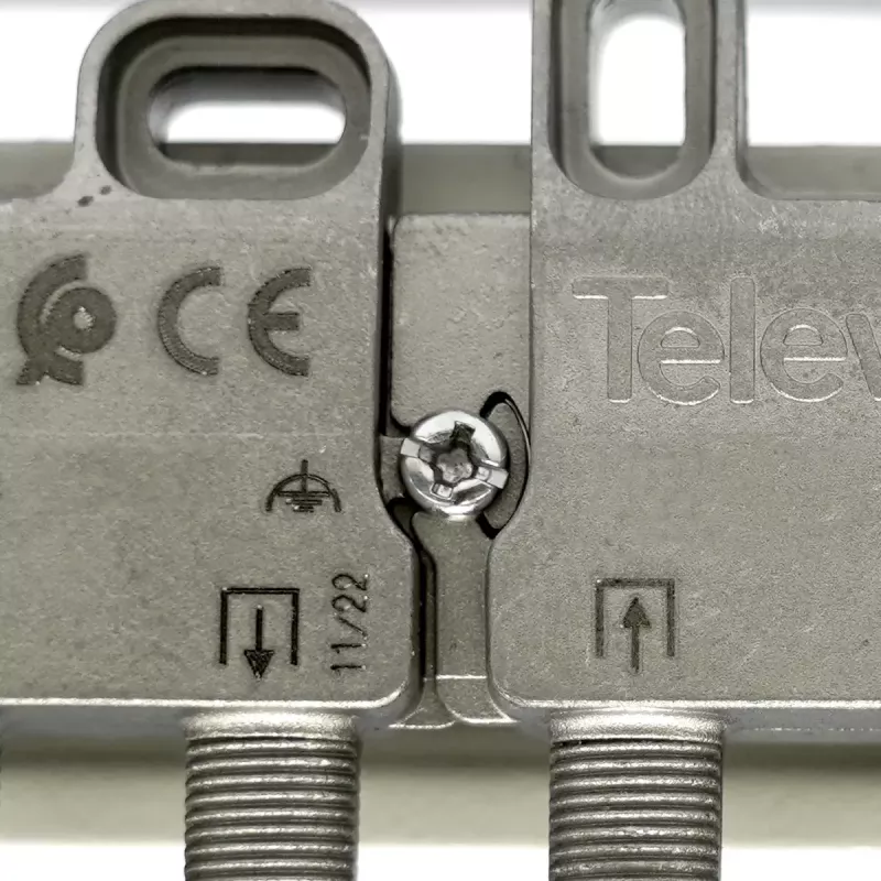 Video-Splitter Televes 519508 Silber 10 Stück