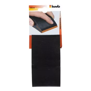 Schleifblock KWB 485000 Flexibel Schwarz