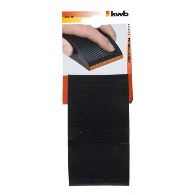 Schleifblock KWB 485000 Flexibel Schwarz