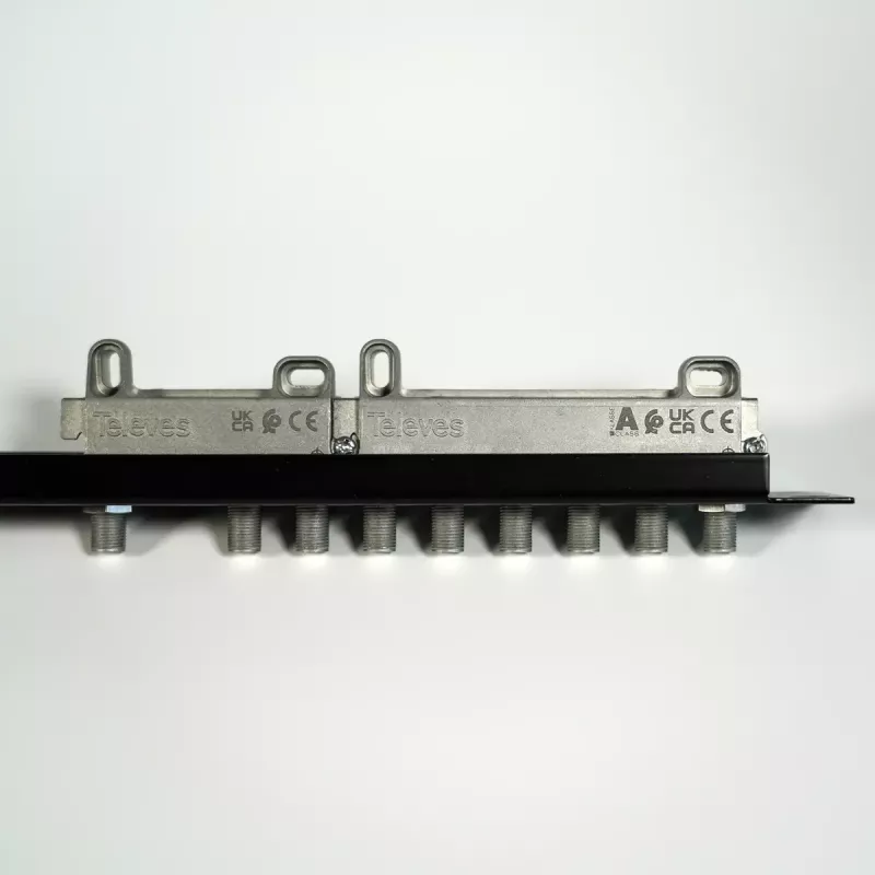 Kabelverteiler Televes 519503 Edelstahl 5 - 2400 MHz