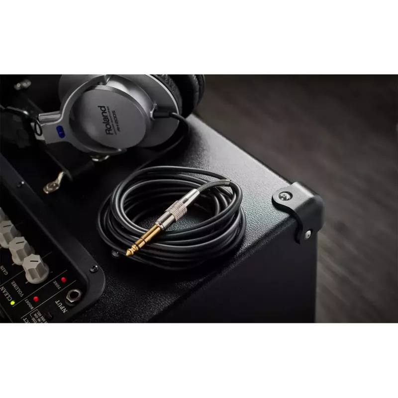 Kopfhörer Roland RH-200S Kabelgebunden Musik Schwarz Silber 20-20000 Hz