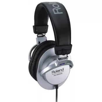 Kopfhörer Roland RH-200S Kabelgebunden Musik Schwarz Silber 20-20000 Hz