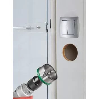 Lochsägen-Set KWB 499700 5 Stück Geeignet für Acryl Holz Metall