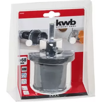 Lochsäge KWB 499463 Single 6.8 cm für Keramik Beton Kunststoff