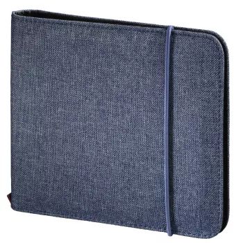 Hama 95681 CD-Tasche 24 Discs Blau