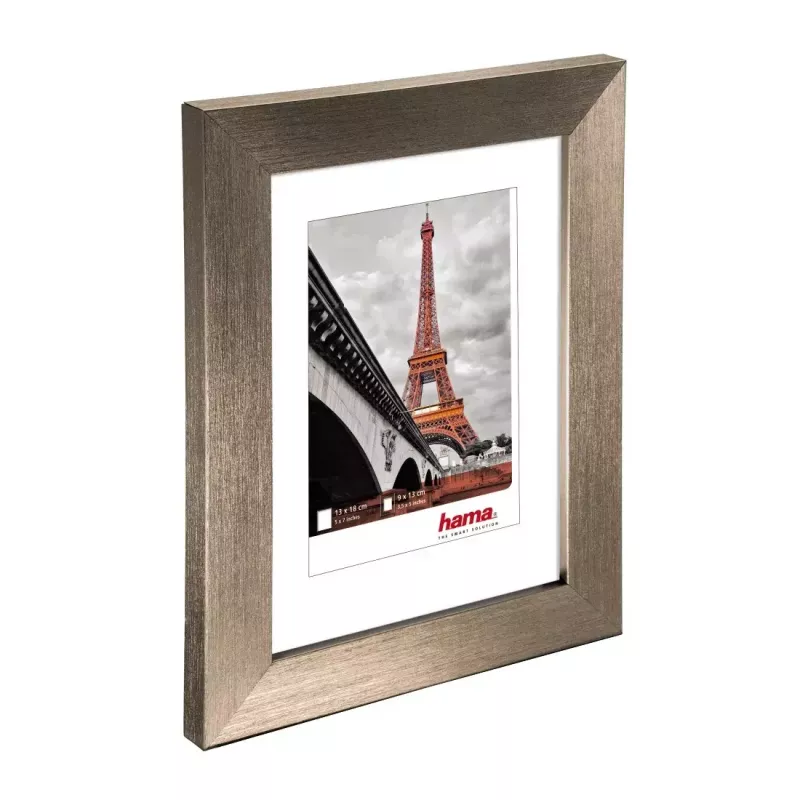 Hama Paris Einzelbilderrahmen Edelstahl