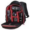 Hama Miami Backpack case Schwarz, Rot