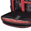 Hama Miami Backpack case Schwarz, Rot