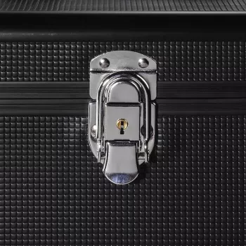 Hama 00181436 Aufbewahrungskoffer Microgroove Schallplattenkoffer Schwarz