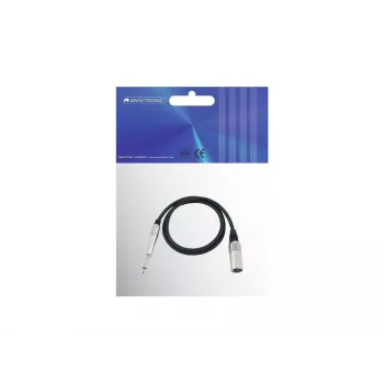 Audiokabel Omnitronic 3022519A 0,9 m XLR 6,35 mm Schwarz