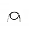 Audiokabel Omnitronic 3022519A 0,9 m XLR 6,35 mm Schwarz