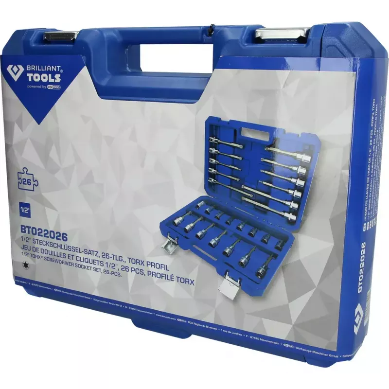 Steckschlüsselsatz Brilliant Tools BT022026