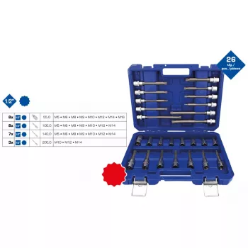 Steckschlüsselsatz Brilliant Tools BT022026