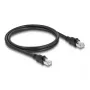 DeLOCK Netzwerkkabel RJ45 Cat.6A F/UTP 1 m Schwarz