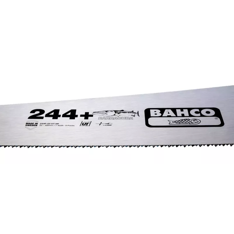 Rückensäge Bahco 244P-22-U7-HP 55 cm Blau Orange Edelstahl