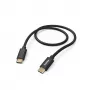 Hama Fabric USB-Kabel USB 2.0 1,5 m USB C Schwarz