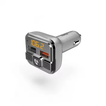 Hama 00201631 FM-Transmitter Zigarettenanzünder Grau