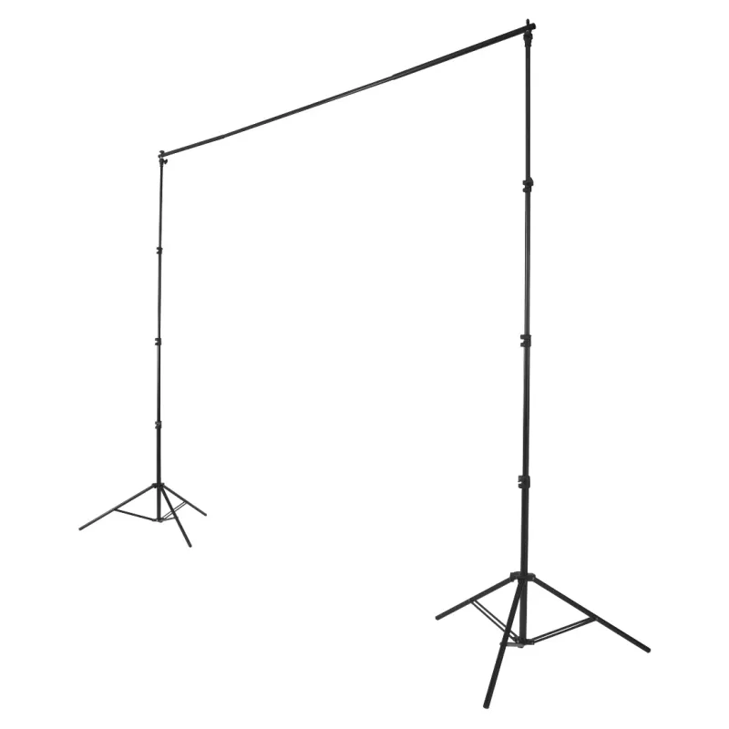 Fotohintergrund-Stativ Hama 00021202 Aluminium Schwarz 2,95 m