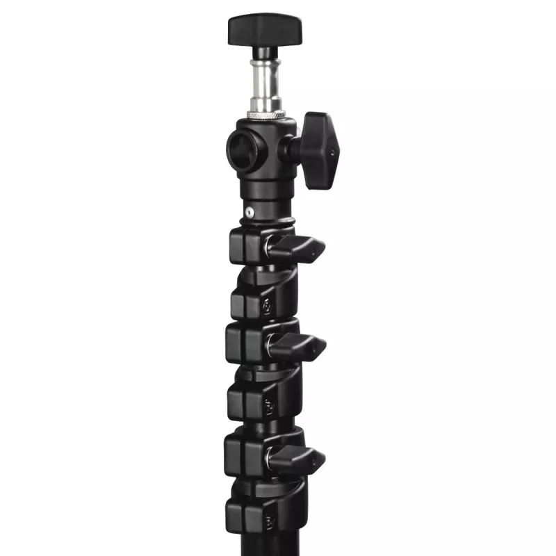 Fotohintergrund-Stativ Hama 00021202 Aluminium Schwarz 2,95 m