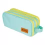 Federmäppchen Herlitz Neon Soft Polyester Mint Gelb 235x110x75mm