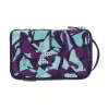 Federmäppchen Herlitz 2 Go CamoPurple Polyester Blau Lila 210x130x60mm