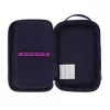 Federmäppchen Herlitz 2 Go CamoPurple Polyester Blau Lila 210x130x60mm