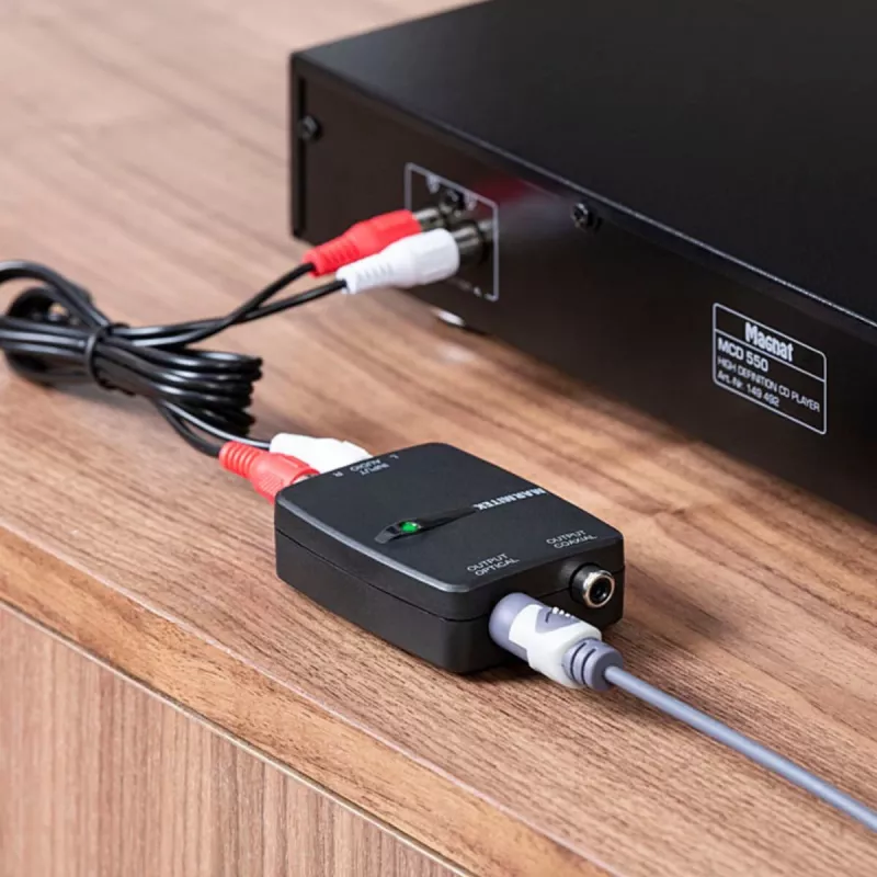 Marmitek Connect AD12 Schwarz 25008412 HDMI Audio Extractor 4K