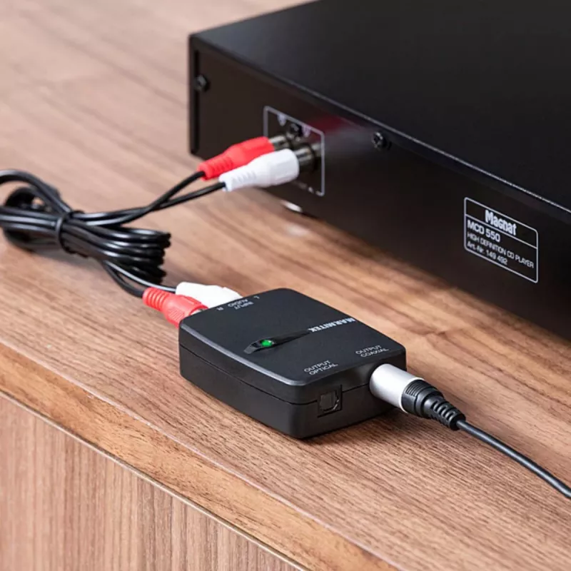 Marmitek Connect AD12 Schwarz 25008412 HDMI Audio Extractor 4K